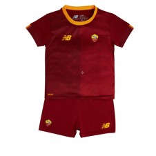 AS Roma Hjemmedraktsett Barn 2022-23 Kortermet (+ korte bukser)